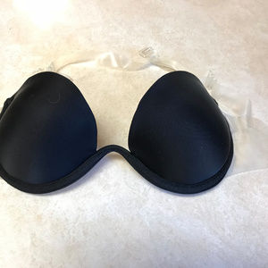 strapless black bra